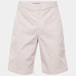 Pre Owned Orlebar Brown Pink Cotton Shorts L