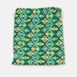 Pre Owned شورت بولدوج صناعيا متنوع الألوان أورليبار براون + إميليو بوتشي مقاس كبير