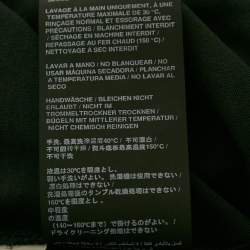 Pre Owned Palm Angels Black Buring Monogram Print Jersey T-Shirt S