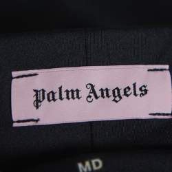 Pre Owned Palm Angels X Under Armour Black Jersey Slim Fit Jogger Pants M