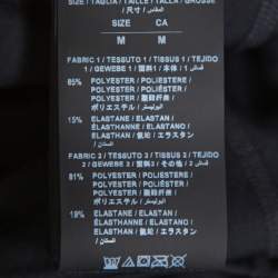 Pre Owned Palm Angels X Under Armour Black Jersey Slim Fit Jogger Pants M