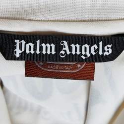 Palm Angels x Missoni Cream Zip Up Track Jacket S 