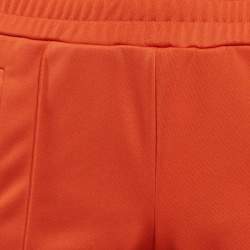 Pre Owned Palm Angels Orange Jersey Classic Track Pants S