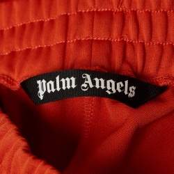 Pre Owned Palm Angels Orange Jersey Classic Track Pants S