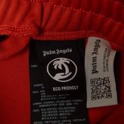 Pre Owned Palm Angels Orange Jersey Classic Track Pants S