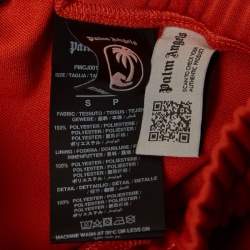 Pre Owned Palm Angels Orange Jersey Classic Track Pants S