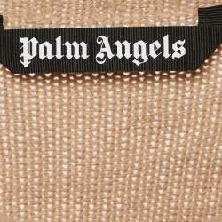 Palm Angels Dark Beige Wool Jumper M