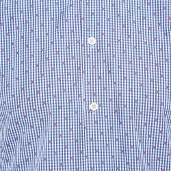 Paul & Joe Black Gingham Checks Cotton Long Sleeve Shirt M