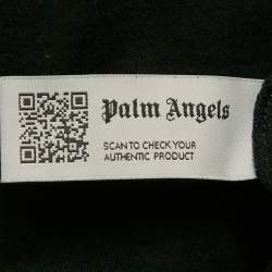 Palm Angels Black Shark Print Jersey T-Shirt M