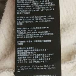 Pre Owned Palm Angels Grey Logo Print Cotton Hoodie XL