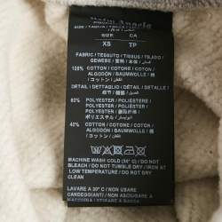 Pre Owned Palm Angels Grey Bandana Applique Cotton Joggers XS