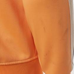 Pre Owned Palm Angels Orange Jersey Classic Tracksuit Set M
