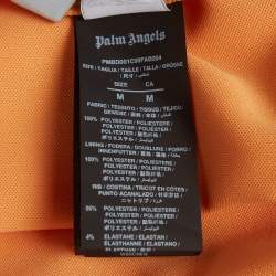 Pre Owned Palm Angels Orange Jersey Classic Tracksuit Set M