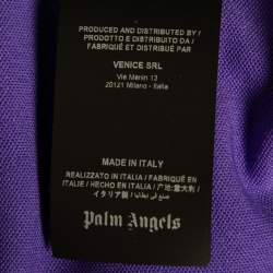 Palm Angels Purple Jersey Track Jacket XL