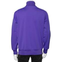 Palm Angels Purple Jersey Track Jacket XL