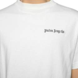 Palm Angels Light Mint Green Crew Neck Short Sleeve T-Shirt L