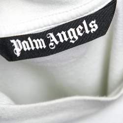 Palm Angels Light Mint Green Crew Neck Short Sleeve T-Shirt L