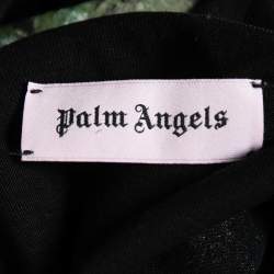 Pre Owned Palm Angels Black Printed Cotton T-Shirt M