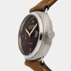 Panerai Brown Titanium Radiomir PAM00346 Manual Winding Men's Wristwatch 45 mm