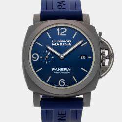 Panerai Grey Stainless Steel Luminor Submersible PAM00959 Automatic Men's Wristwatch 42 mm