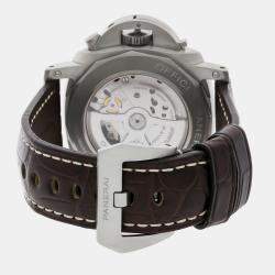 Panerai Black Titanium Luminor Automatic Men's Wristwatch 47 mm