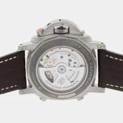 Panerai Black Titanium Luminor Automatic Men's Wristwatch 47 mm