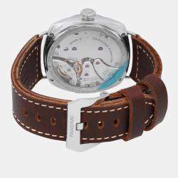 Panerai Brown Stainless Steel Radiomir 3 Days PAM00687 Manual Winding Men's Wristwatch 47mm