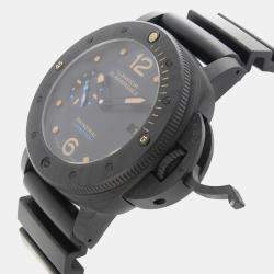 Panerai Black Carbotech Luminor Submersible 1950 3 Days PAM00616 Automatic Men's Wristwatch 47mm