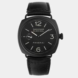 Panerai Black Ceramic Radiomir Black Seal PAM00292  Manual Winding Men's Wristwatch 45mm