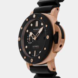 Panerai Submersible Goldtech PAM 1070 44 mm Automatic Men's Wristwatch 44MM