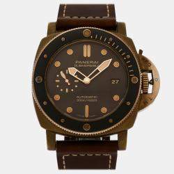 Panerai Submersible Bronzo Men's Watch 47 mm Automatic Men's Wristwatch 47MM
