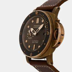 Panerai Submersible Bronzo Men's Watch 47 mm Automatic Men's Wristwatch 47MM