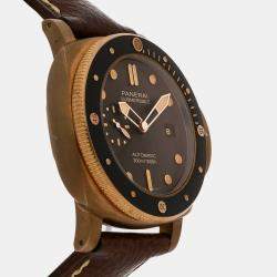 Panerai Submersible Bronzo Men's Watch 47 mm Automatic Men's Wristwatch 47MM