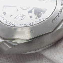 Panerai Blue Stainless Steel Luminor Marina PAM01058 Automatic Men's Wristwatch 44 mm