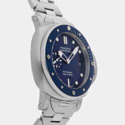 Panerai Submersible Blu Notte PAM 1068 42 mm Automatic Men's Wristwatch 42MM