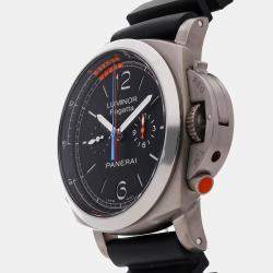 Panerai Luminor 1950 Regatta 3 Days Flyback Chronograph PAM 526 Automatic Men's Wristwatch 