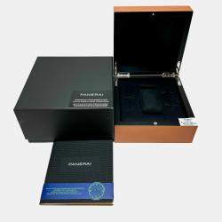 Panerai Luminor 1950 8 Days GMT Acciaio PAM 233 Manual Winding Men's Wristwatch 44MM