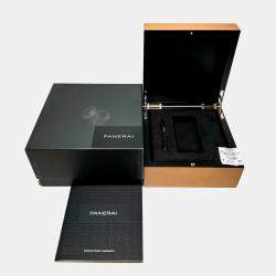 Pre-Owned Panerai Blue Dial  Luminor 1950 Automatic  Men's Watch 44 mm