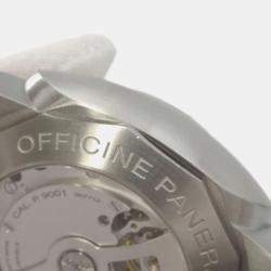 Panerai Black Stainless Steel Luminor PAM00329 Automatic Men's Wristwatch 44 mm