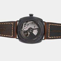 Panerai Black Ceramic Radiomir Black Seal PAM00505 Men's Wristwatch 45 mm