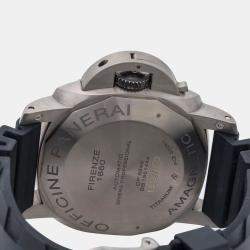 Panerai Black Titanium Luminor Submersible 1950 Automatic Men's Wristwatch 47 mm