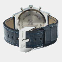 Panerai Mare Nostrum PAM00716 Blue Dial Stainless Steel  Manual Winding Men's Wristwatch 42 mm