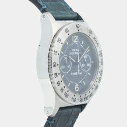 Panerai Mare Nostrum PAM00716 Blue Dial Stainless Steel  Manual Winding Men's Wristwatch 42 mm