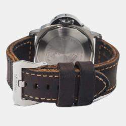 Panerai Luminor Marina PAM00104 Black Dial Stainless Steel  Automatic Men's Wristwatch 44 mm