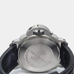 Panerai Blue Stainless Steel Luminor Submersible PAM00087 Automatic Men's Wristwatch 44mm