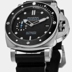 Panerai Black Titanium Luminor Submersible 1950 3 Days PAM01389 Automatic Men's Wristwatch 47mm