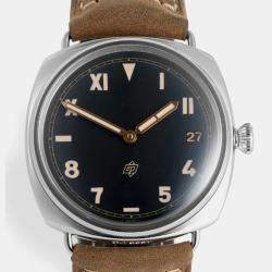 Panerai Black Radiomir 3 Days PAM00424 Manual Winding Men's Wristwatch 47 mm