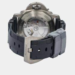 Panerai Luminor Submersible PAM00371 Automatic Blue Titanium Men's Wristwatch 47mm