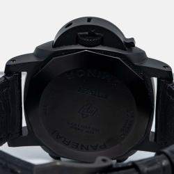 Panerai Luminor Marina PAM01298 Automatic Black Ceramic Men's Wristwatch 44mm