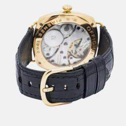 Panerai Radiomir PAM00231 Manual Winding Black 18K Rose Gold Men's Wristwatch 45 mm